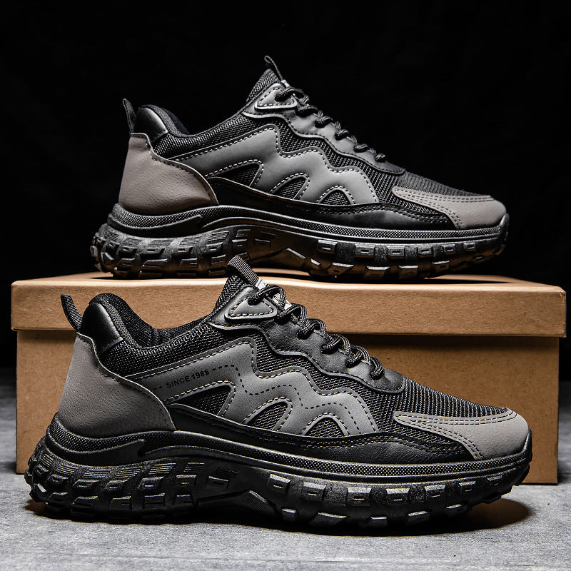 Herrer Multifunktionelle Outdoor-Sneakers med skridsikker sål og åndbart overmateriale Stilla