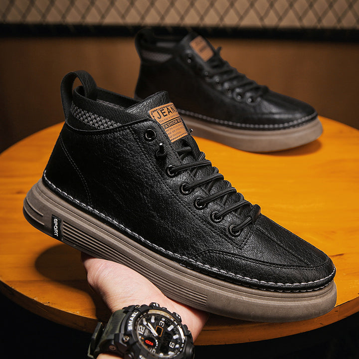 Herrer Retro High-Top Sneakers Stilla