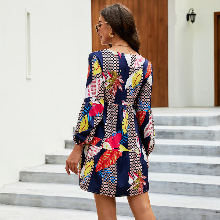 Dame sommerkjole i afslappet boho-stil Stilla