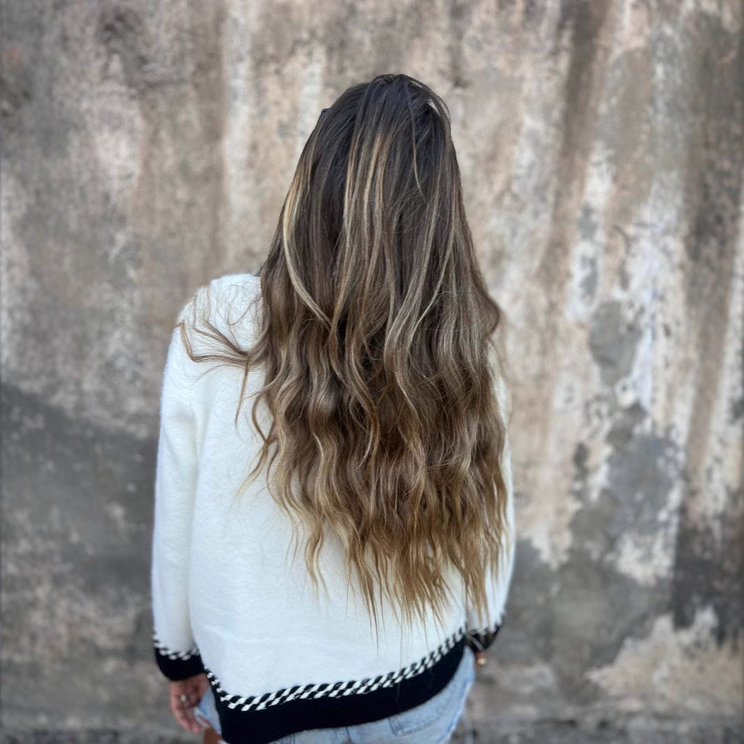 Femme Cozy Oversized Cardigan Sweatshirt Stilla