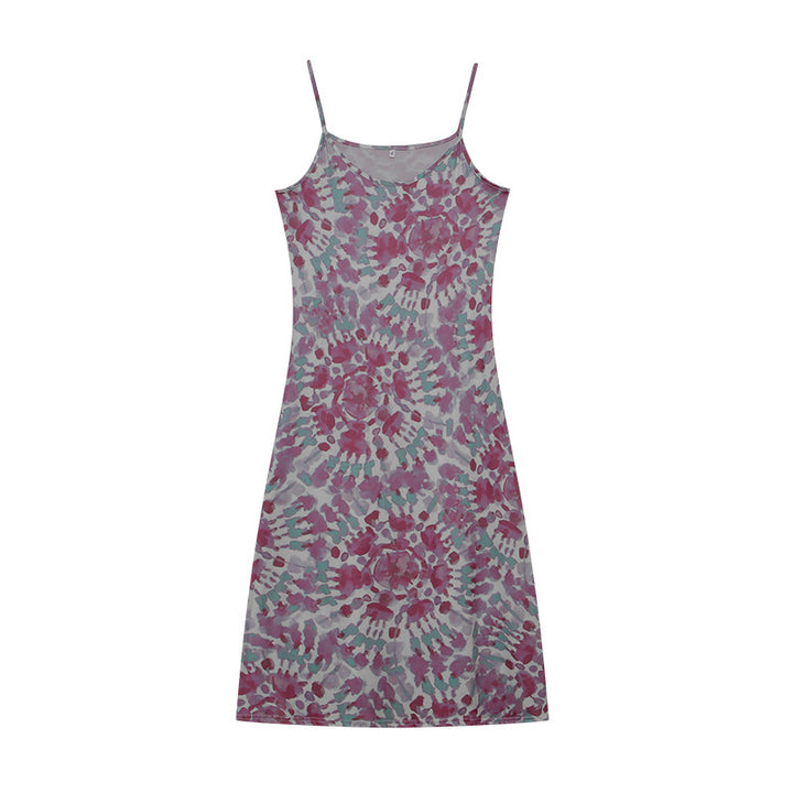 Dame fritids spaghetti-top kjole Stilla