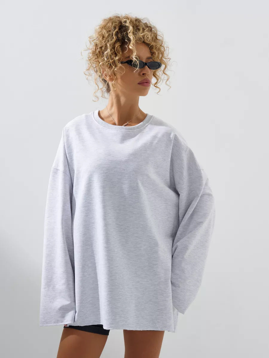 Kvinder oversized langærmet skjorte Skovae