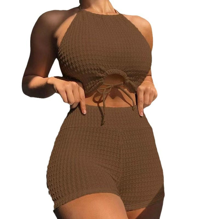 Dame Sporty Bikini-sæt med justerbare stropper og elegant design Stilla