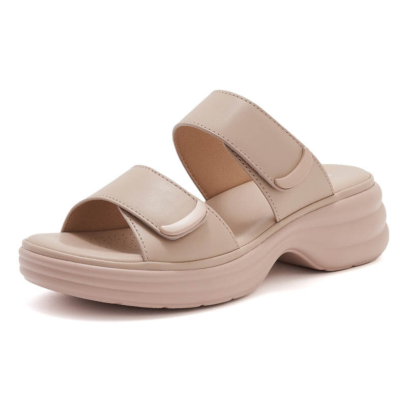 Damer Komfortable Sandaler med justerbare velcro-lukninger og ergonomisk sål Stilla