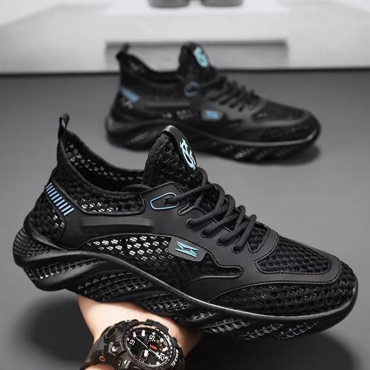 Herrer Åndbare Løbesneakers med fleksibel Såle og stødabsorberende Design Stilla