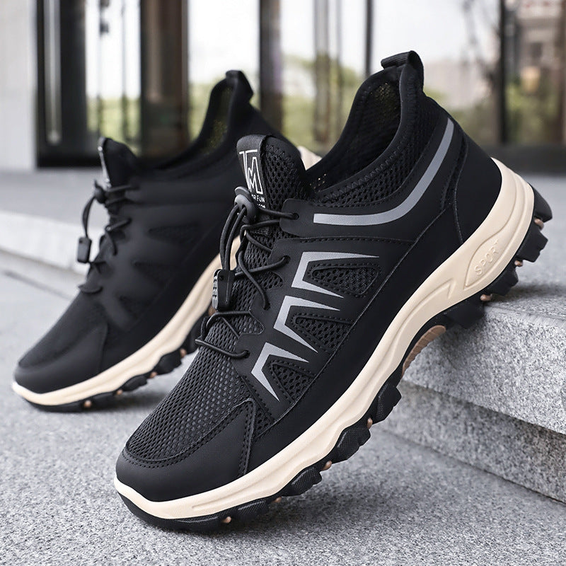 Femme Lettere Outdoor Trail Sneakers med åndbart mesh-overmateriale og stødabsorberende sål Stilla