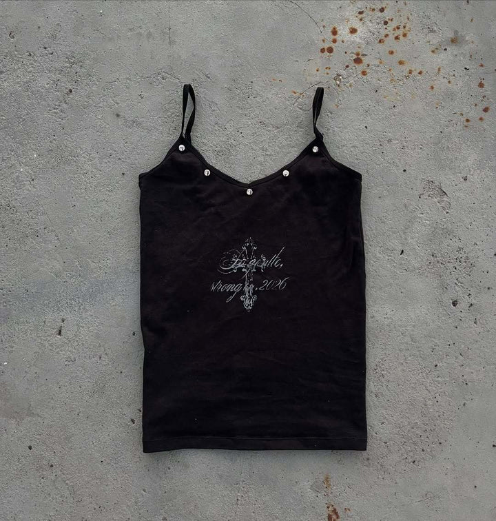 Dame Camisole med spidsaccentueret Skovae
