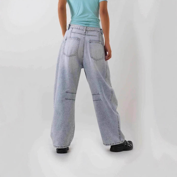 Dame løst snittet ødelagt jeans Skovae