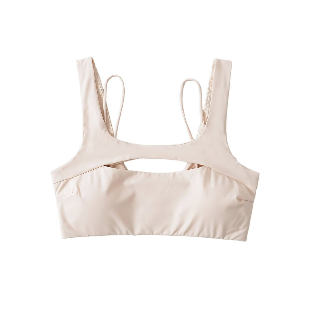 Dame Sport-Bustier med justerbare stropper og elegant rygparti Stilla