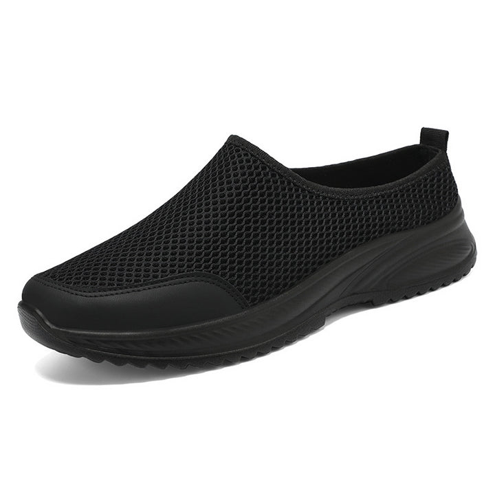 Dame Åndbare Slip-On Walking Sneakers med Struktureret Overdel Stilla