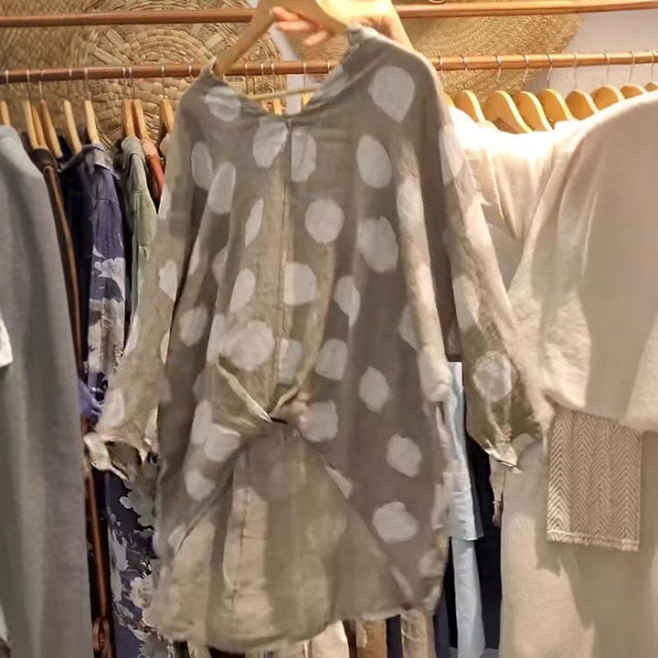 Dame Let Punkt-Kimono Overdel Stilla
