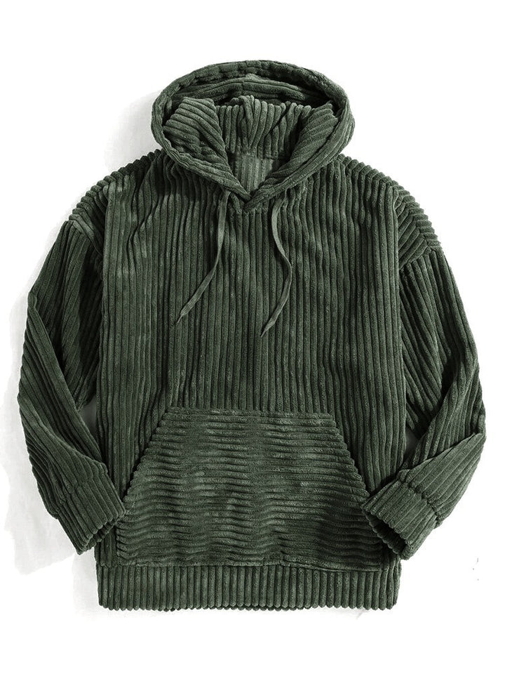 Kvindernes hyggelige hoodie i moderne ribdesign Stilla