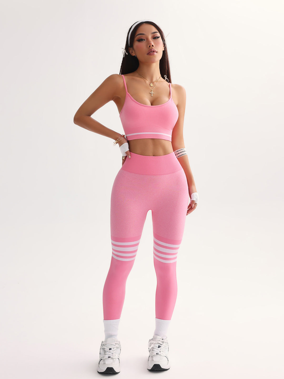 Dame Sport-BH og Leggings Sæt Stilla