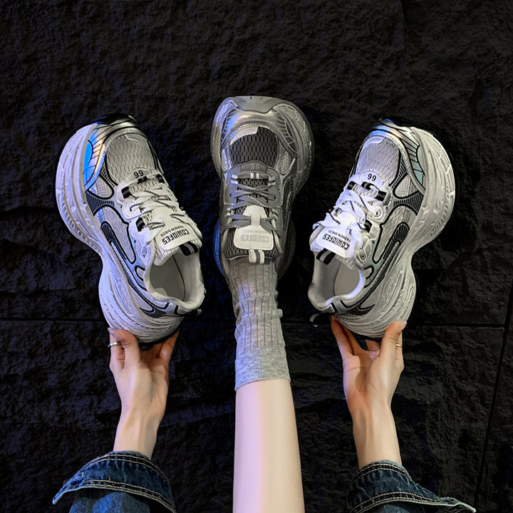 Dame Chunky Sneakers med innovativ dæmpningsteknologi og åndbart mesh-overmateriale Stilla