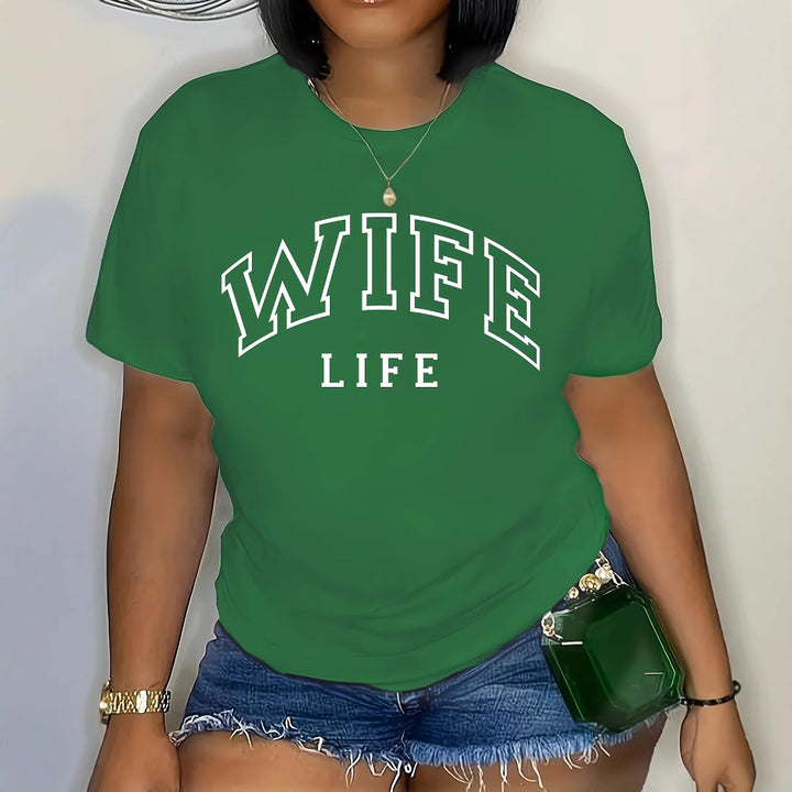 Dame Grafiktryk T-Shirt Stilla