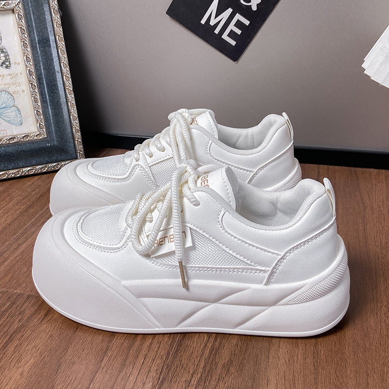 Dame Chunky Sneakers med sporty design og komfortabel profileret sål Stilla