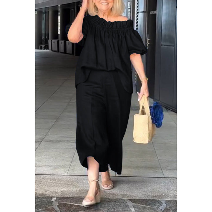 Dame luftig sommerbluse i boho-stil Stilla
