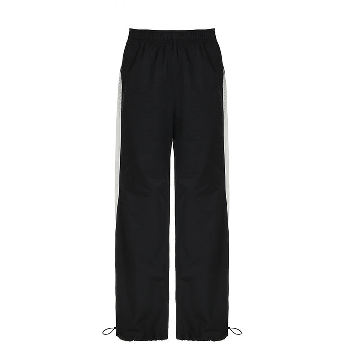 Dame Sporty fritid pants med netdetails Skovae