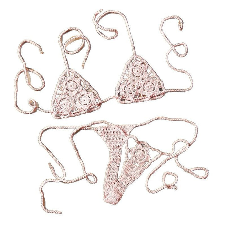 Dame Hæklet Bikini Sæt Stilla