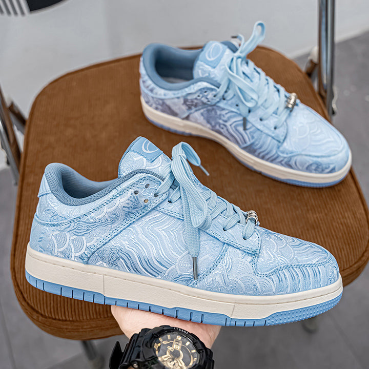 Dame Elegante Teksturerede Fritids Sneakers Stilla