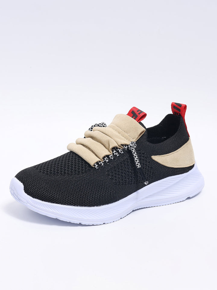 Dame Sporty Sneakers med elastisk overdel og skridsikker sål Stilla