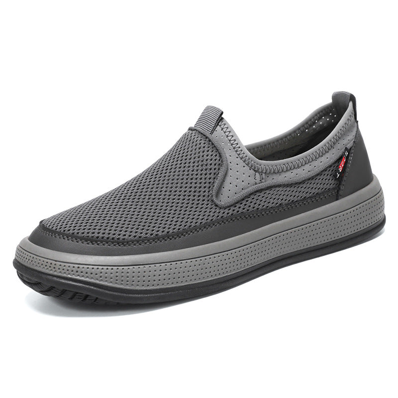 Dame Åndbare Slip-On Fritidssko med skridsikker Sål og let Design Stilla