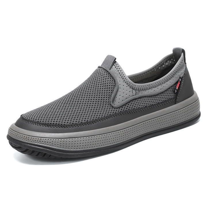 Dame Åndbare Slip-On Fritidssko med skridsikker Sål og let Design Stilla