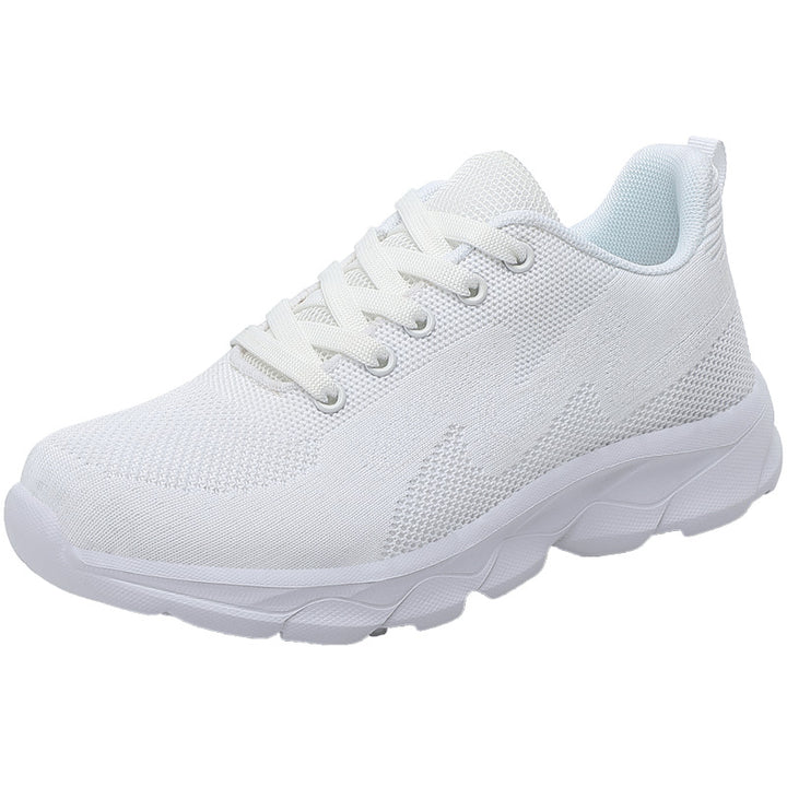 Unisex nan ultralet hverdags sneakers med sømløst mesh-overdel, ergonomisk honningcomb mellemsål og skridsikker profilsål Skovae