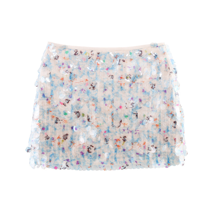 Femme Stilig Paillet Mini nederdel Stilla