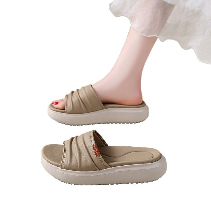 Dame Komfortable Fritids-Sandaler med brede polstrede Remme Stilla