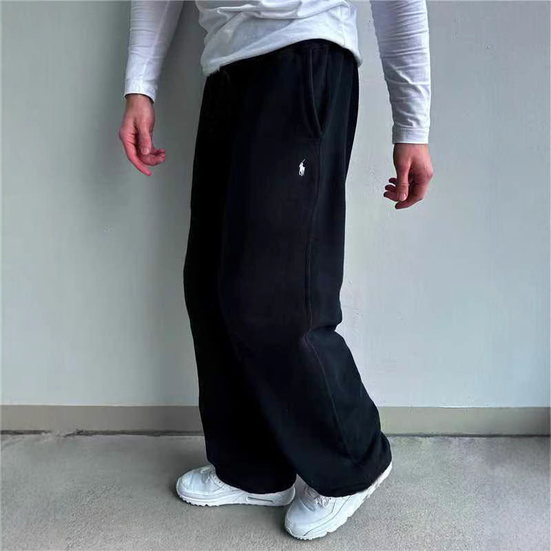 Herre Klassiske Fleece Joggingbukser Stilla