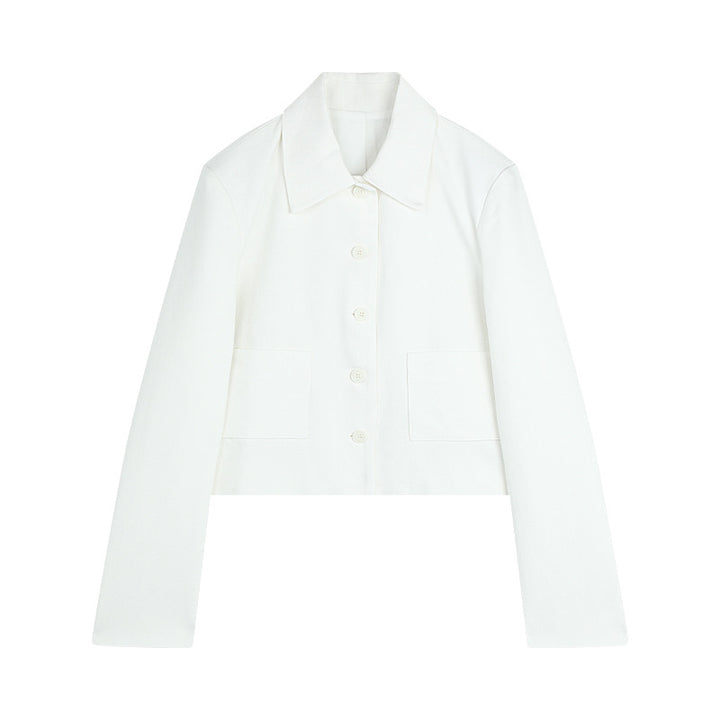 Dame let overshirtjakke med praktiske lommer og moderne snit Stilla