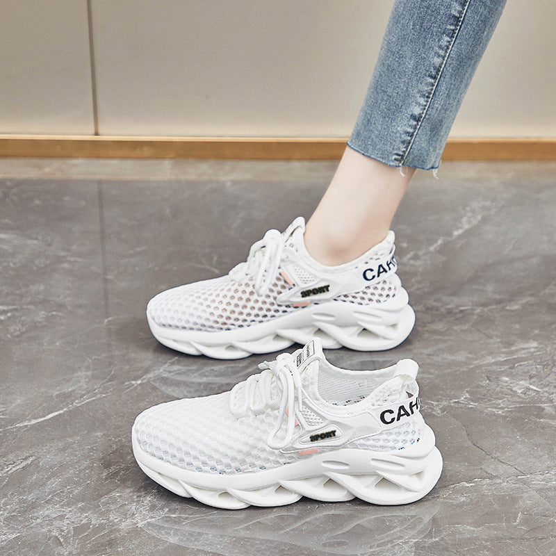 Herre Let Åndbar Sports Sneakers med Polstret Sål Stilla