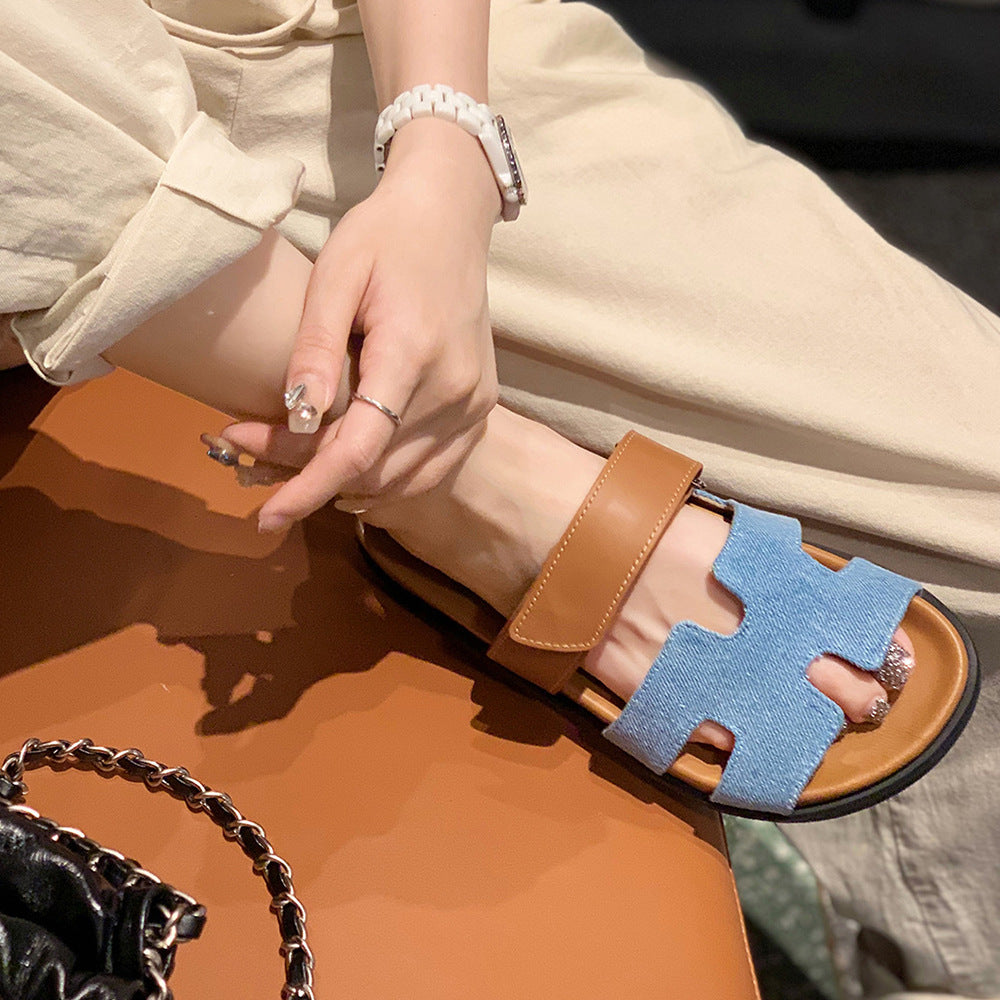 Dame Behagelige og stilfulde Slipper Sandaler Stilla