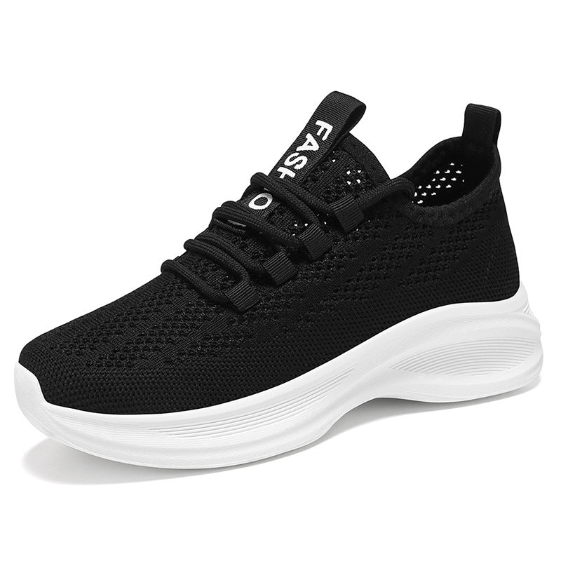 Dame Lettere Fritids sneakers med åndbart overmateriale og dæmpende sål Stilla