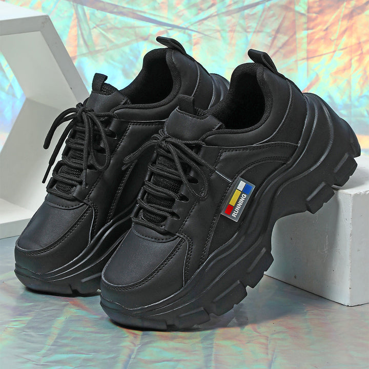 Dame komfortable hverdags-sneakers med dæmpende sålprofil Stilla