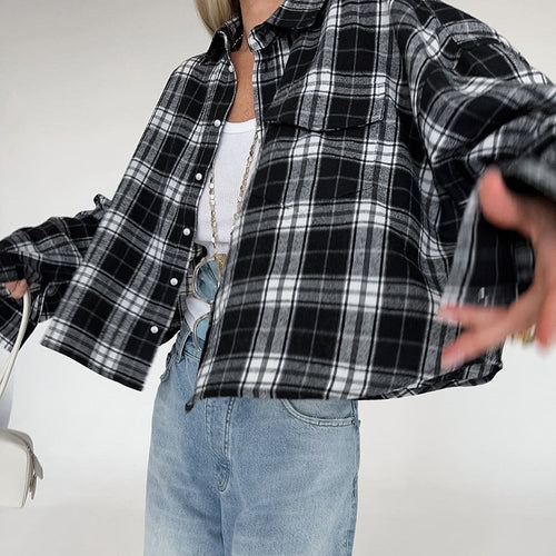 Dame ternede Overshirt-jakke Stilla