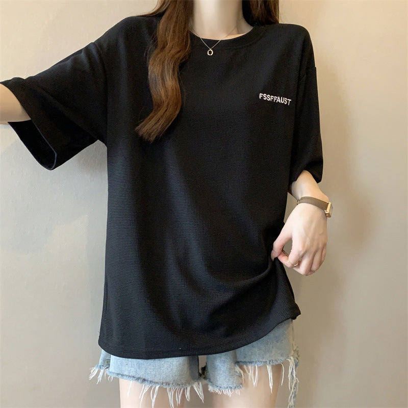 Femme Vaffelpique Oversized T-Shirt Stilla