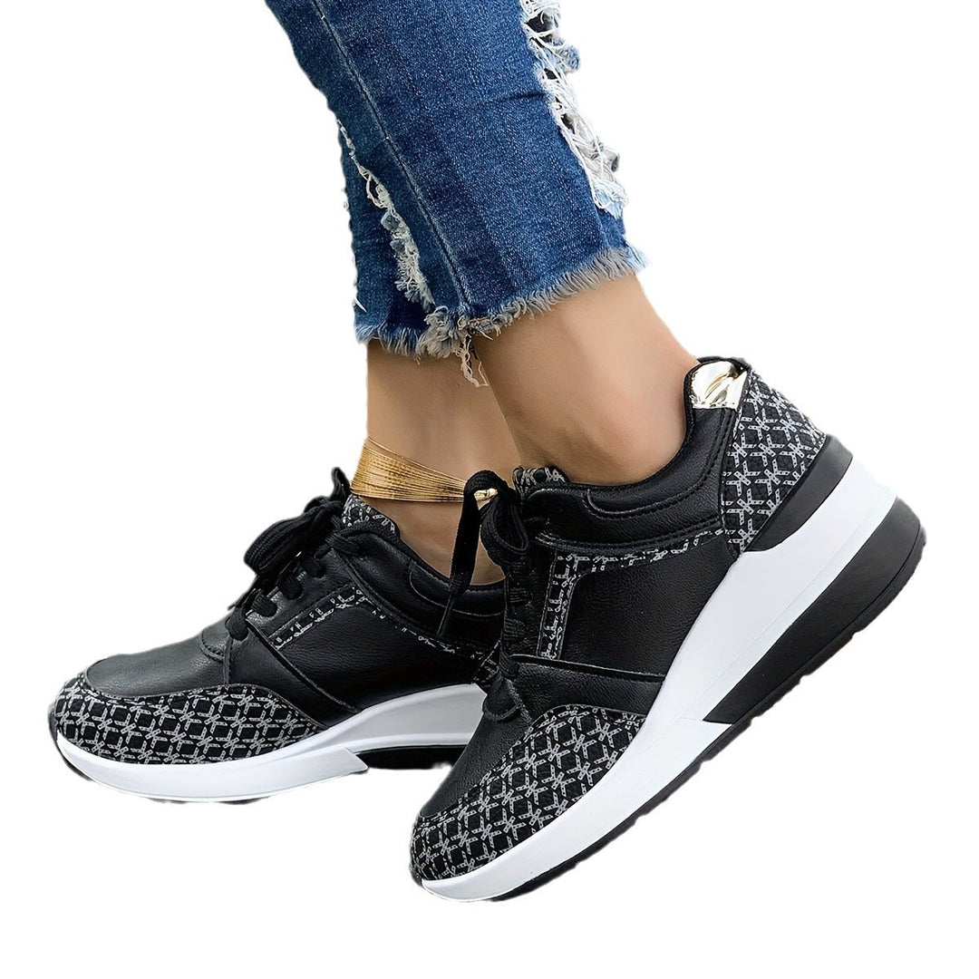 Dame mode Sneakers med luksuriøst print og skridsikker sål Stilla