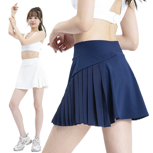 Dame Sporty Plisseret Nederdel Stilla