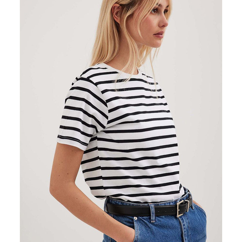 Dame stribet T-shirt Stilla