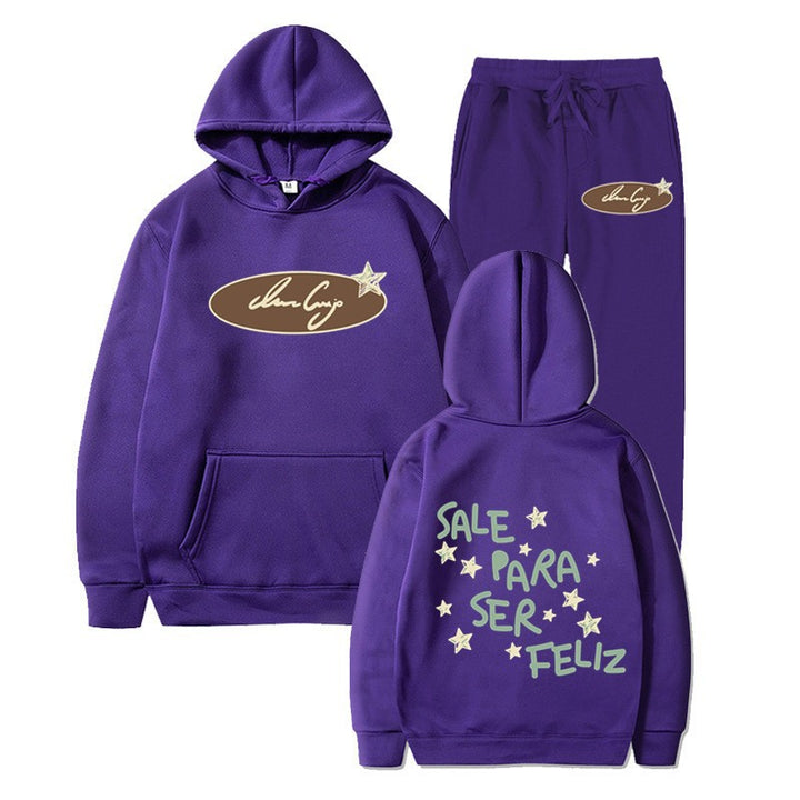 Kvinders hoodie sweatshirt med inspirerende tekst og afslappet pasform Skovae