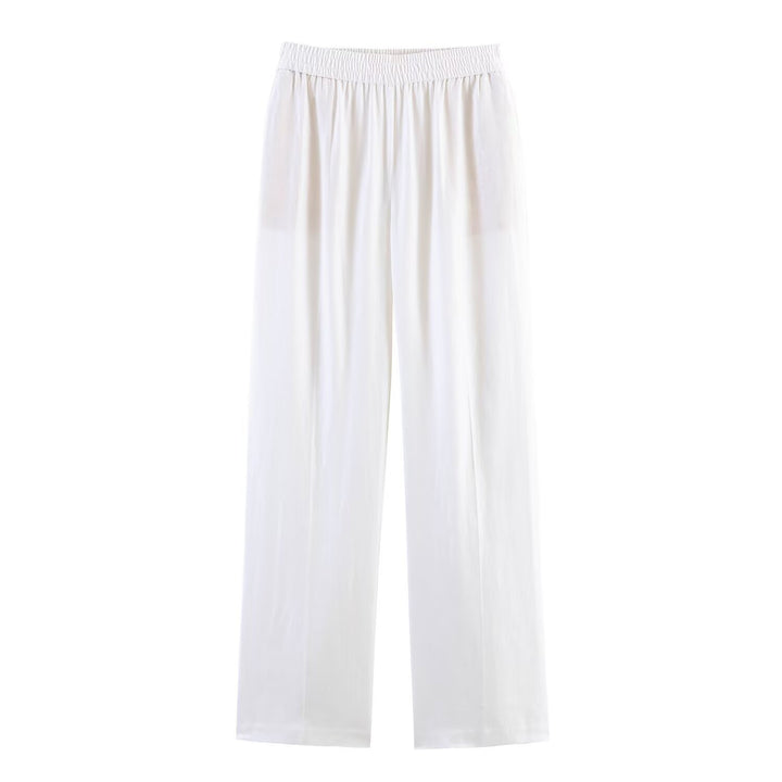 Dame elegant løs Culotte med elastisk talje Skovae
