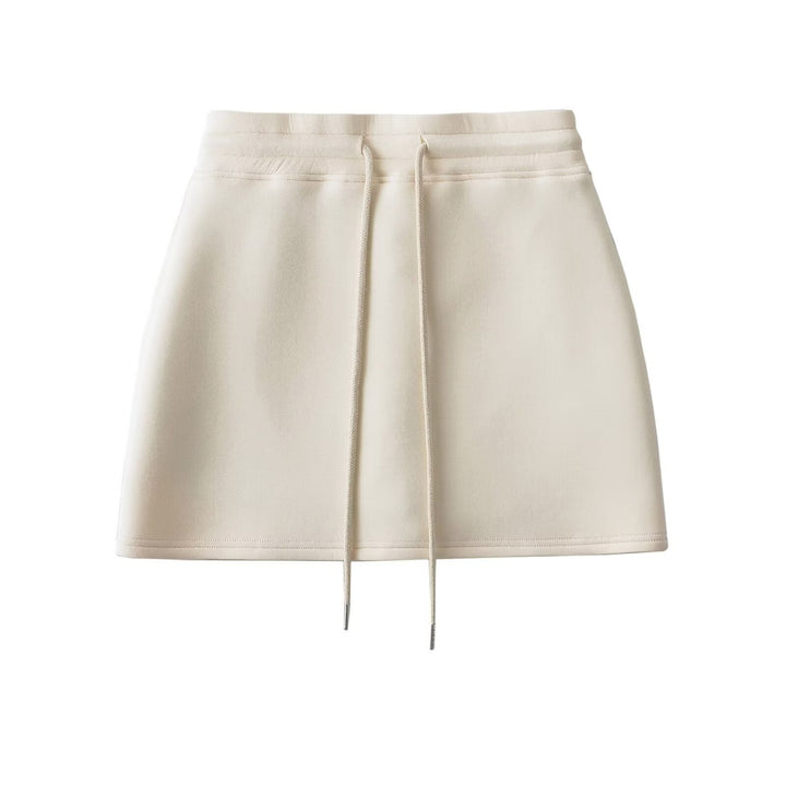 Dame Sporty Mini Nederdel med elastisk talje og justerbar snor Stilla