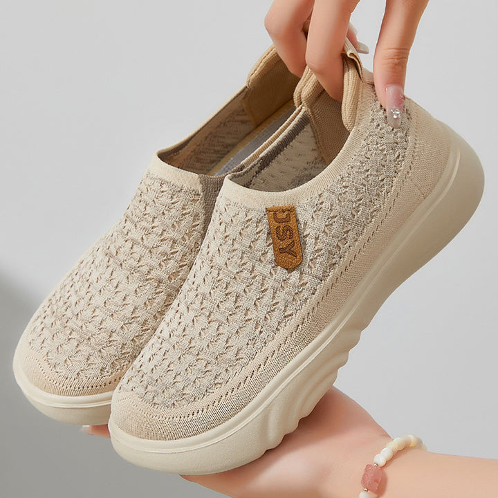 Femme Flexible Slip-On Komfort Sneakers Stilla