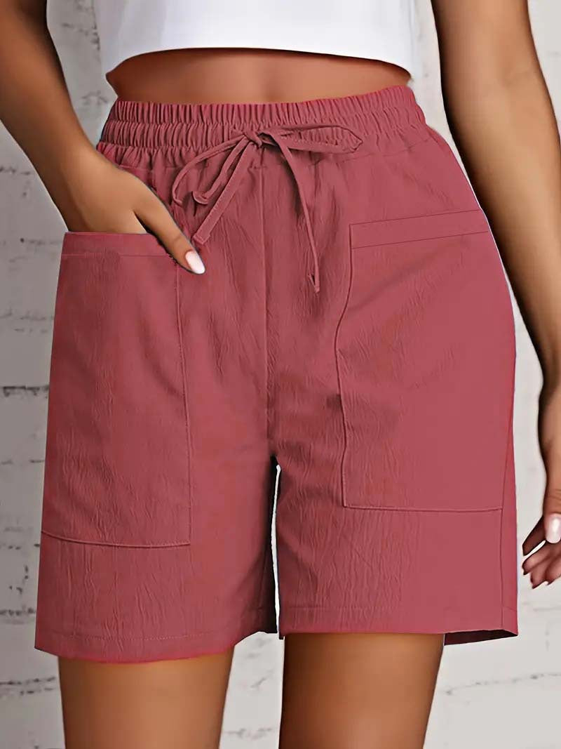 Dame Sportslig Komfort Shorts Stilla