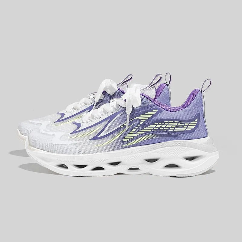 Dame Højudviklede Sport Sneakers med åndbart mesh-overmateriale og fleksibelt hælområde Stilla
