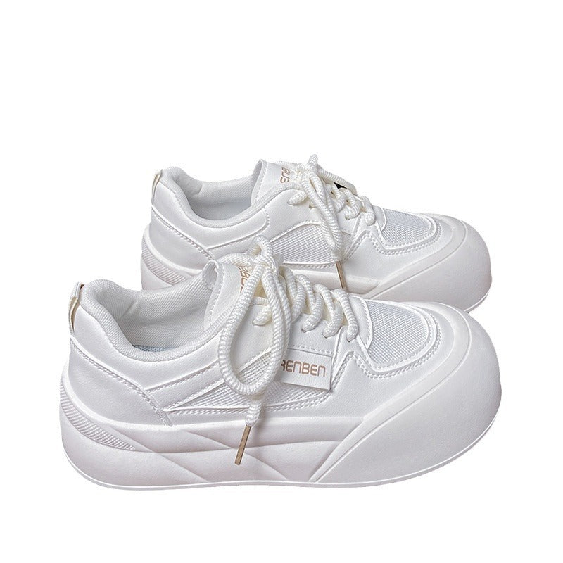 Dame Chunky Sneakers med sporty design og komfortabel profileret sål Stilla
