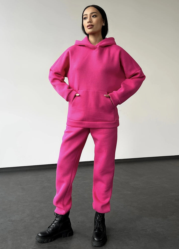 Dame Comfort-Wellness-Hoodie-Sæt Stilla