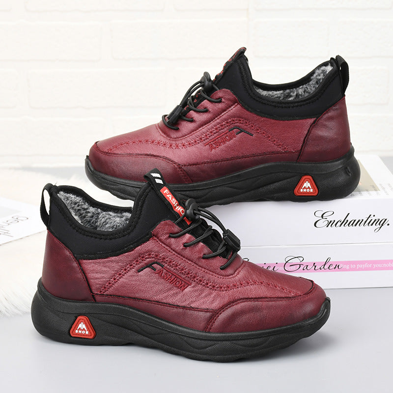 Femme Cozy Faux Fur Fôrede Sneakers Stilla